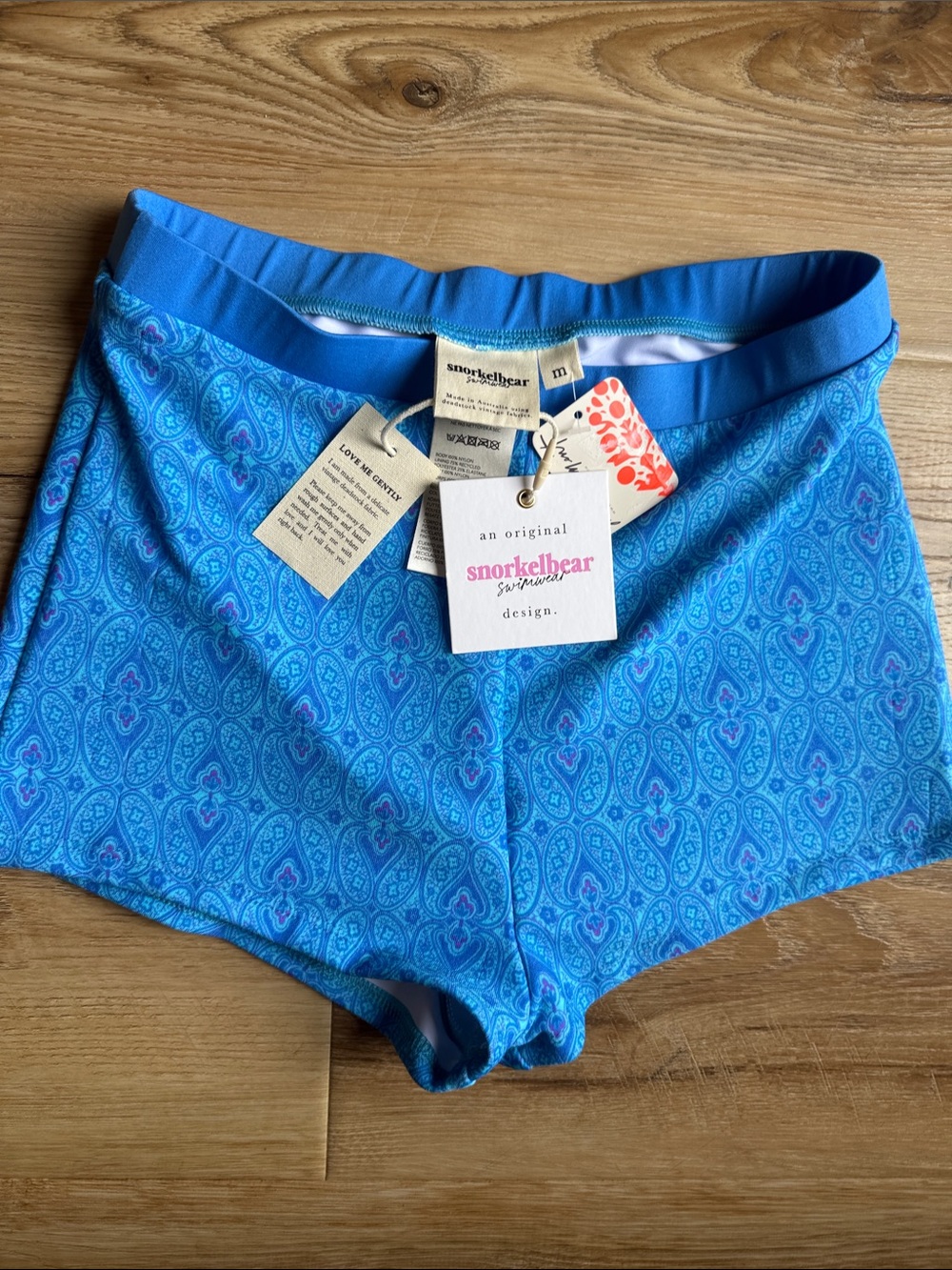 FP Movement by Free People Blue  Swim Shorts NWT